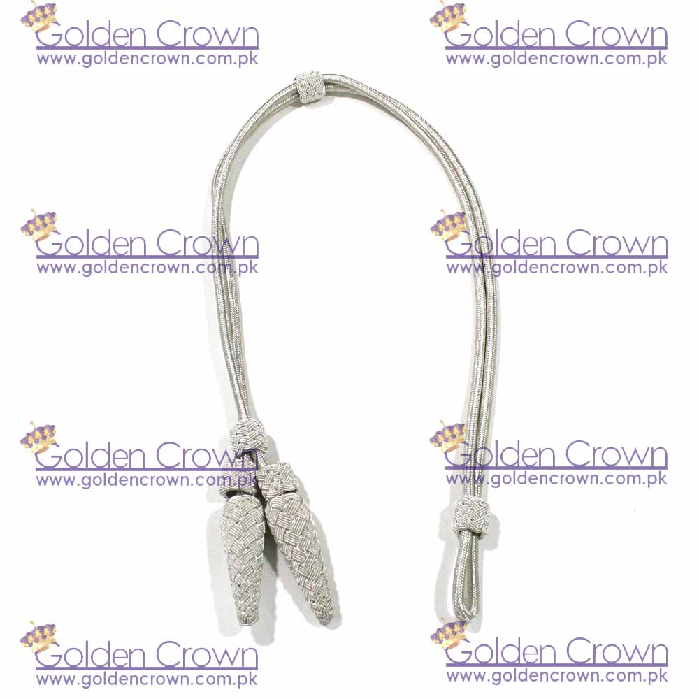 Military Silver Bullion Acorn sword knot Supplier, Acorn sword knot.