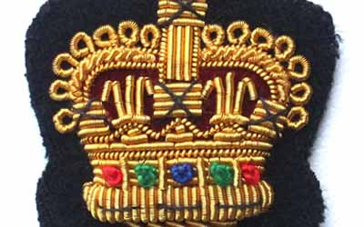 Gold Bullion Crown Badge