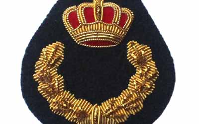Cap Bullion Badge Crown