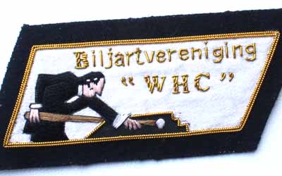 Snooker Club Bullion Blazer Badges