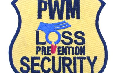 Machine Embroidery Security Badges