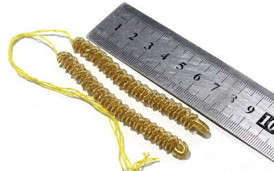 Gold Bullion Caterpillar Fringe Supplier