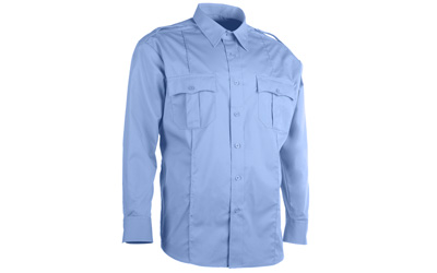 Men's Poly-Cotton Long Sleeve Shirt Supplier