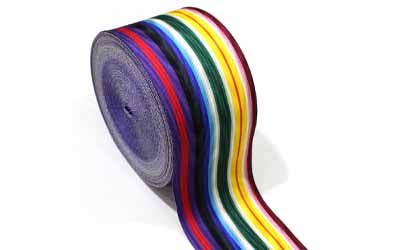 Rainbow Moire Ribbon
