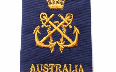 Australia Shoulder Rank Slide Petty Officer