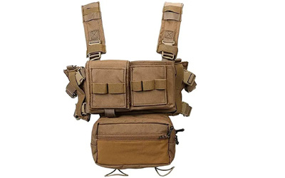 Tactical Micro Vest, MK3 Modular Micro Fight Chest Rig