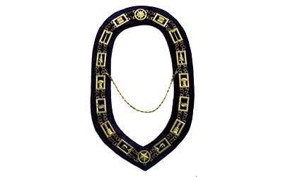 Masonic Order of Eastern Star Chain Collars | OES chain collars 